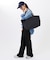 E/W REVERSIBLE PKT TOTE ロゴジャカードブラックT