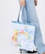 LARGE EMERALD TOTE ケアベアレインボースカイ