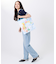 LARGE EMERALD TOTE ケアベアレインボースカイ