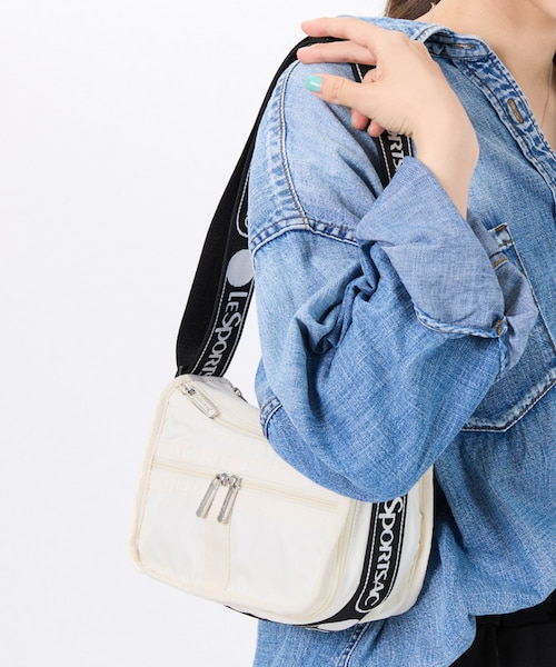 SMALL EVERYDAY BAG ロゴジャカードメレンゲ｜レスポートサック