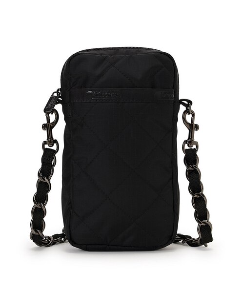 レスポートサックCHAIN MINI PHONE CRSBDYチェーンキルト CHAIN MINI PHONE CRSBDY サンドバーチェーンキルト