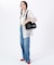 MINI DUFFEL CROSSBODY ブラックシャイン