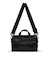 MINI DUFFEL CROSSBODY ブラックシャイン