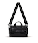 MINI DUFFEL CROSSBODY ブラックシャイン