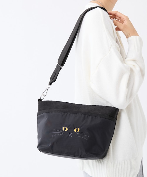 SMALL BUCKET BAG ブラックキャッツエンブロイダリー