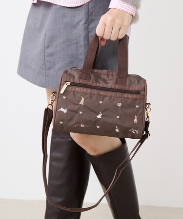 EVERYDAY SM SATCHEL バニーエンブロイダリー｜レスポートサックの通販 