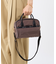 SQUARE TH CROSSBODY アップタウンダークチョコ/ブラック