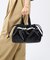 E/W CITY DRAWSTRING BAG  アップタウンブラックシャイン/ブラック2
