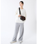 PUFFY CUBE CROSSBODY ダークチョコレートシェルパ