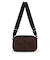 PUFFY CUBE CROSSBODY ダークチョコレートシェルパ