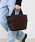 SHERPA SMALL OPEN TOTE ダークチョコレートシェルパ