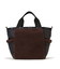 SHERPA SMALL OPEN TOTE ダークチョコレートシェルパ