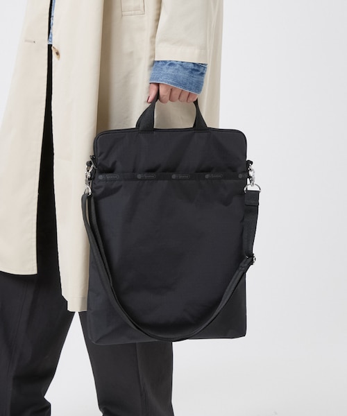 【新品未使用】レスポ LAPTOP CASEリサイクルドブラックJP N/S LAPTOP BAG リサイクルドブラックJP｜レスポートサックの通販