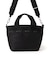 SMALL BUCKET TOTE ブラッククロスデボス