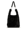 FUR SHOULDER TOTE ブラックフラッフィーファー