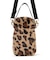 FUR MINI PHONE CROSSBODY レオパードフラッフィーファー