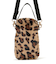 FUR MINI PHONE CROSSBODY レオパードフラッフィーファー