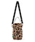 FUR MINI PHONE CROSSBODY レオパードフラッフィーファー