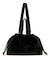 FUR DRAWSTRING TOTE ブラックフラッフィーファー