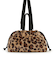 FUR DRAWSTRING TOTE レオパードフラッフィーファー