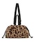 FUR DRAWSTRING TOTE レオパードフラッフィーファー