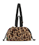 FUR DRAWSTRING TOTE レオパードフラッフィーファー