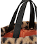 FUR DRAWSTRING TOTE レオパードフラッフィーファー