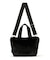 FUR E/W TOTE ブラックフラッフィーファー