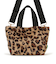FUR E/W TOTE レオパードフラッフィーファー