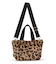 FUR E/W TOTE レオパードフラッフィーファー
