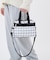EVERYDAY SM SATCHEL モノクラスチェック