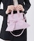 BOW MINI N/S TOTE ピンクボウズ
