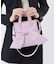 BOW MINI N/S TOTE ピンクボウズ