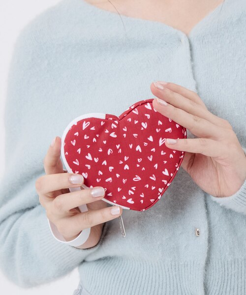 HEART WRISTLET レッドミニハーツホワイト｜レスポートサックの通販