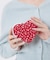 HEART WRISTLET レッドミニハーツホワイト