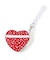 HEART WRISTLET レッドミニハーツホワイト