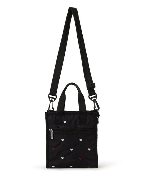 MINI N/S TOTE レッド/ホワイトハートEMB｜レスポートサックの通販