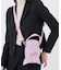 BOW MINI PHONE CROSSBODY ピンクボウズ
