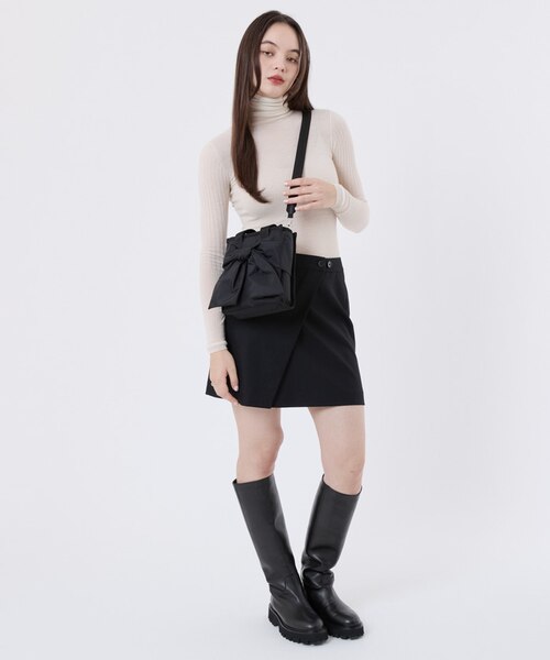 BOW MINI N/S TOTE ブラックボウズ｜レスポートサックの通販｜&mall 