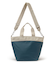 BUCKET TOTE ブルーインディゴ/ベージュ