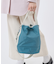 CONVERTIBLE BUCKET BAG ブルーインディゴ/ベージュ