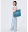 LARGE 2 WAY TOTE 2ウェイブルーインディゴ/メレンゲ