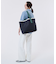 LG HANDLE ADJ TOTE ディープシー/ボトルグリーンウェビング