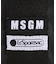 MSGM E/W COMMUTER TOTE コミューターブラックジャカード