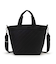 BUCKET TOTE ラインデボスブラック