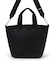 BUCKET TOTE ラインデボスブラック