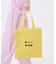 MSGM LG EMERALD TOTE ロゴトートイエロー