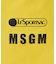 MSGM LG EMERALD TOTE ロゴトートイエロー