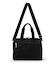 EVERYDAY SM SATCHEL ラインデボスブラック