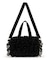 RUFFLE EVERYDAY SM SATCHEL ブラックレースラッフル